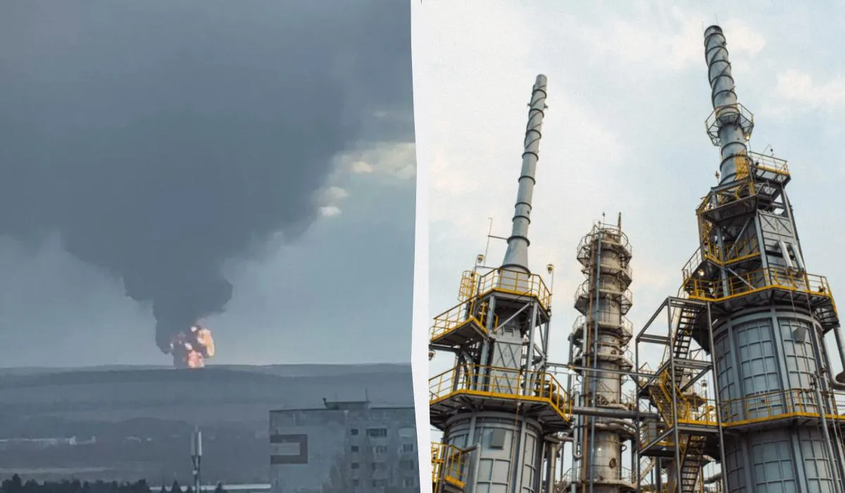 На одном из крупнейших российских нефтеперерабатывающих заводов приостановлена работа: в результате атак беспилотников повреждены три из четырёх установок первичной переработки нефти (CDU).