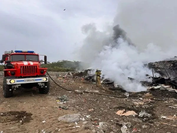 В&nbsp;Бурятии закрыли полигон под&nbsp;Улан‑Удэ&nbsp;после&nbsp;ночного пожара