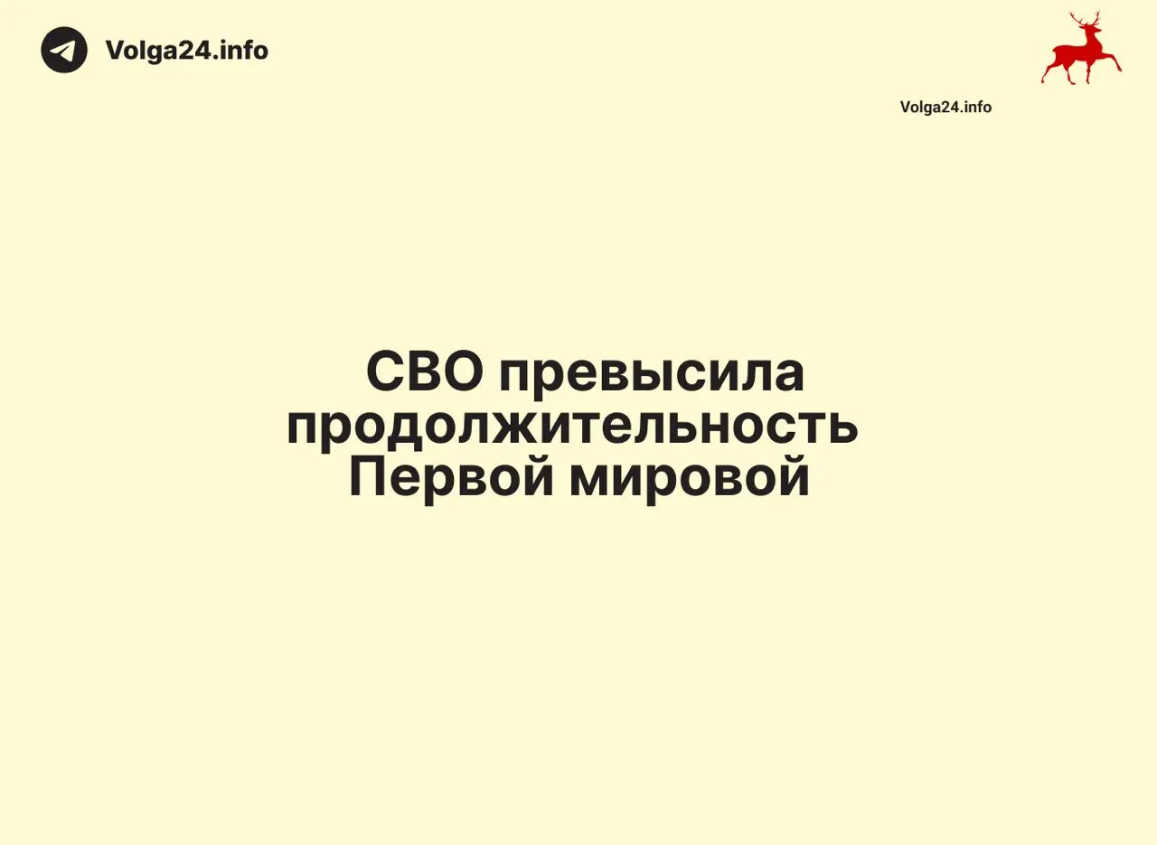 С момента начала 24 февраля 2022 года по состоянию на 11 июня 2026 года конфликт длится 1569 дней — на один день больше, чем 1568 дней Первой мировой войны.
