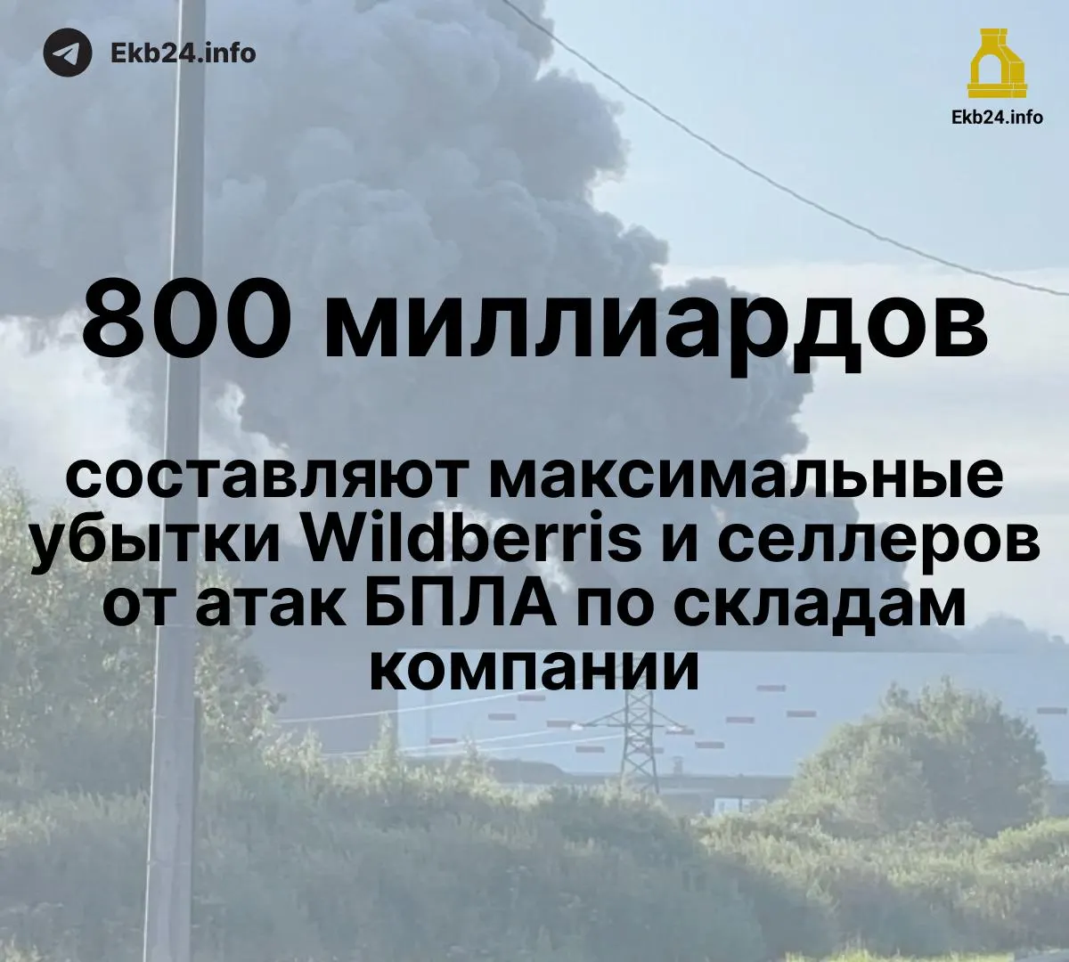 Дроны атаковали инфраструктуру маркетплейса, приводя к крупным потерям для продавцов и самой компании: общий ущерб оценивают в 600–800 млрд рублей, часть товаров уничтожена и выплаты задерживаются.